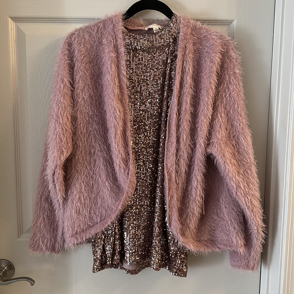 Pink sequin cami. - Picture 4 of 4